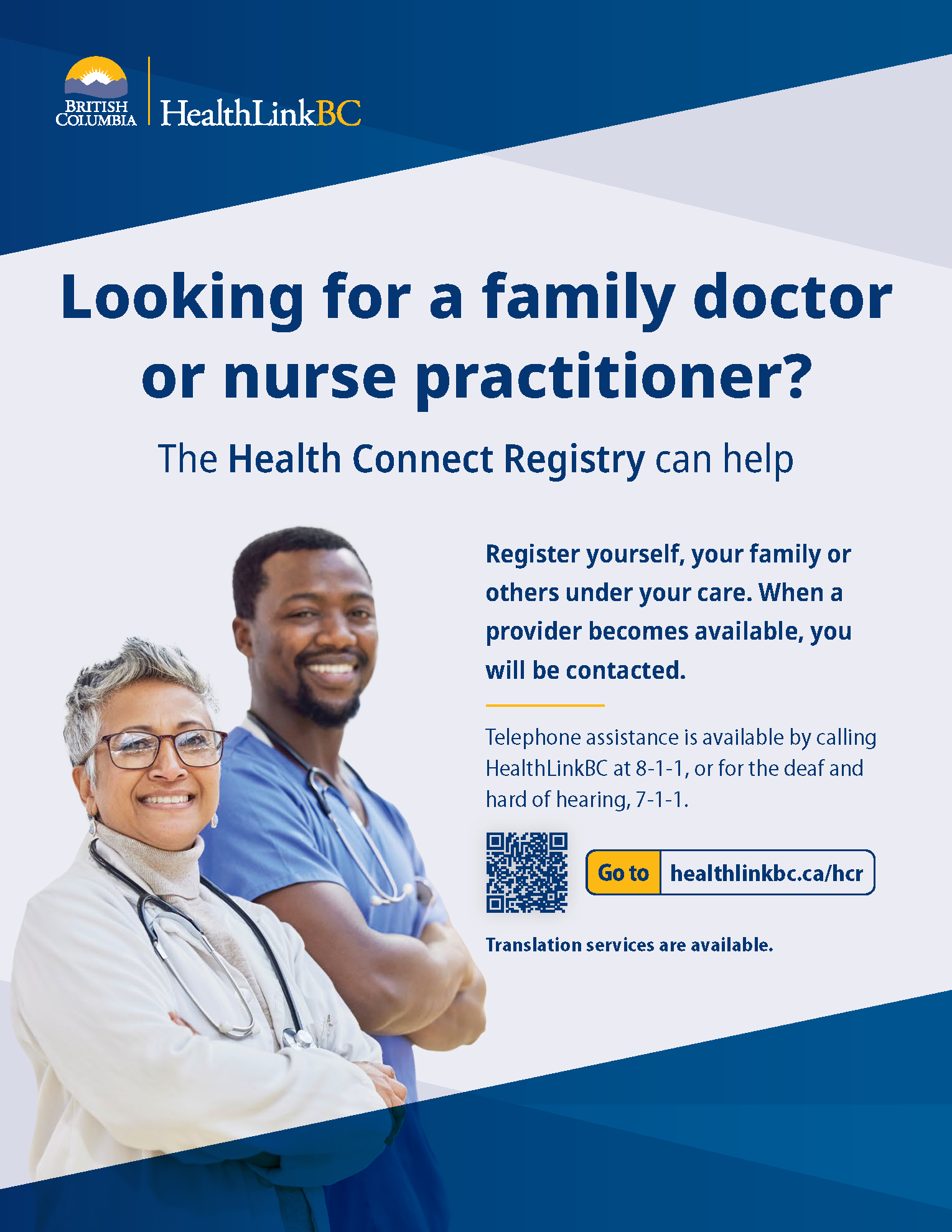 Richmond Health Connect Registry Information