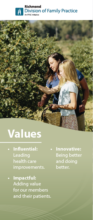 Richmond Division of Family Practice Values